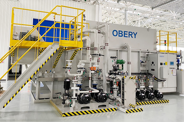 Centralized filtration of SAIC crankshaft production line