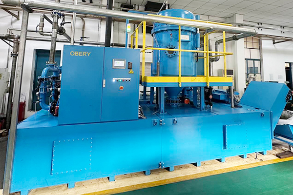 Centralized filtration of tap and thread grinding production line